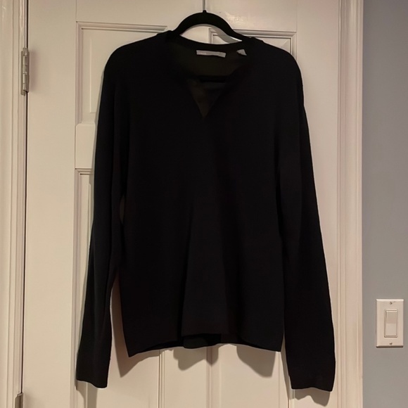 Vince Wool Three Button Pullover - Picture 1 of 6